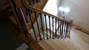 staircase remodel Windjammer