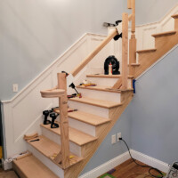 Loudon Staircase before Photo